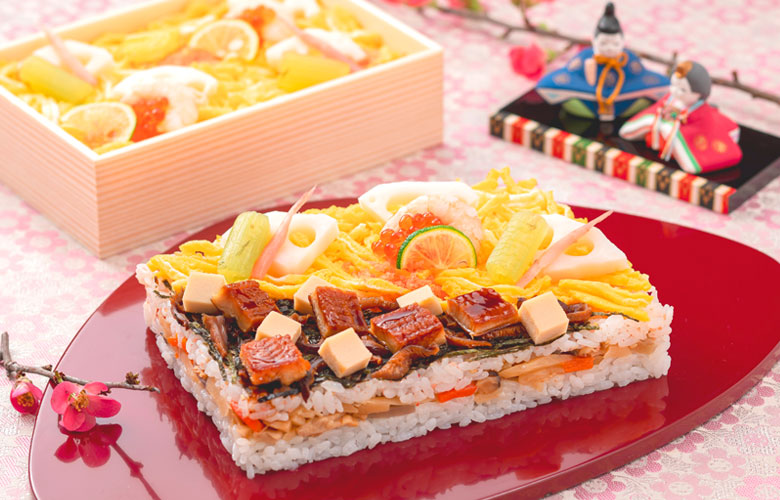 ひな祭りのちらし寿司