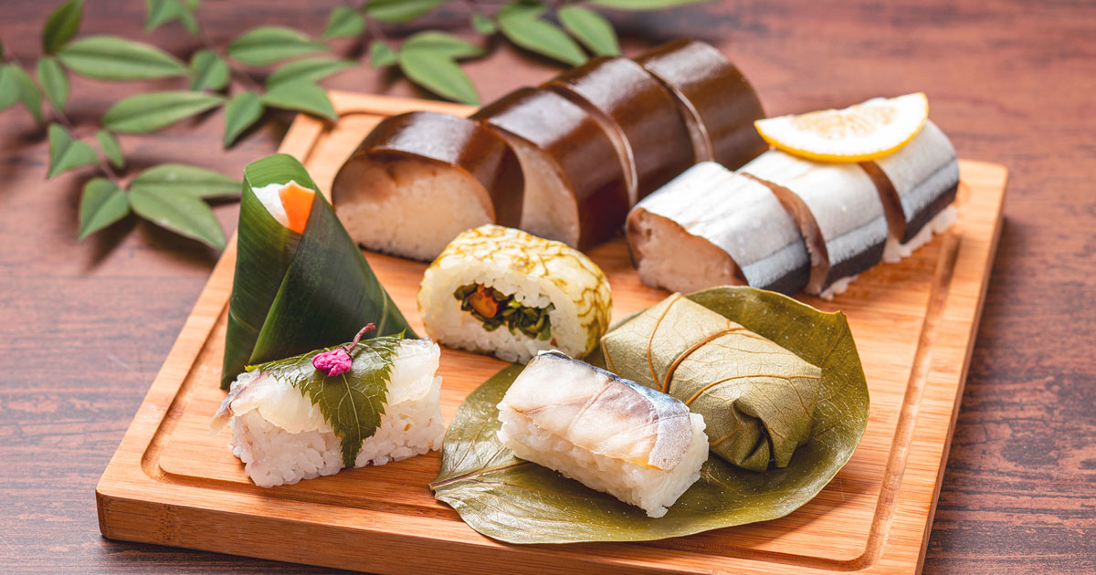 柿の葉寿司・ゐざさ寿司の種類をご紹介します | ゐざさ中谷本舗 柿の葉寿司・ゐざさ寿司の種類をご紹介します | ゐざさ中谷本舗
