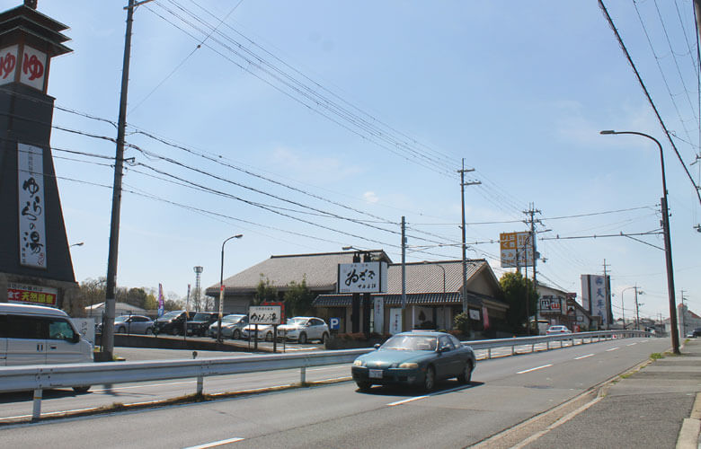 ゐざさ平城山店遠景