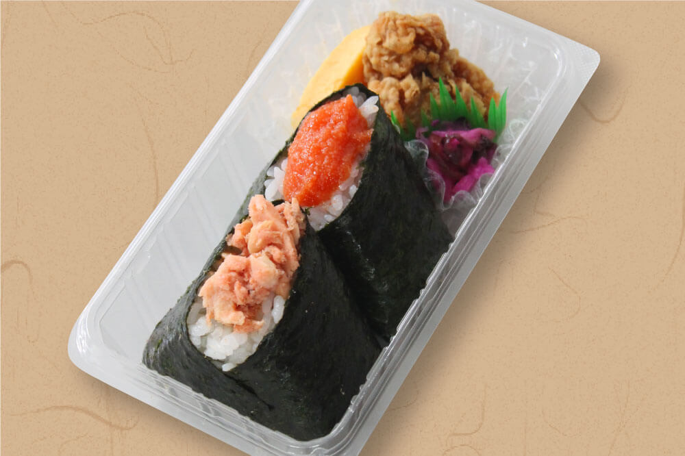 おにぎり弁当（鮭・明太子）